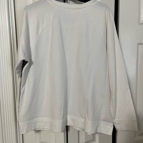 Vince Camuto lace sweatshirt - Picture 2 of 4